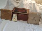 SILVER MATCH HUMIDOR - SUISSE & MONTE CRISTO & DAVIDOFF Kist, Verzenden, Nieuw, Tabaksdoos of Verpakking
