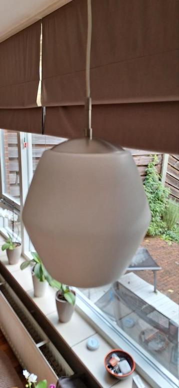 Opaline Melkglas Hanglamp Industrieel Geso Gispen design 50s beschikbaar voor biedingen