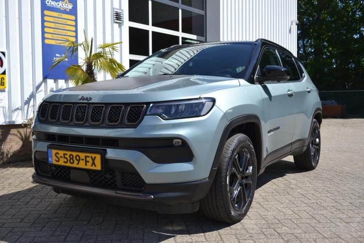 Jeep Compass 4xe 240 Hyb. Upland BTW auto, Auto's, Jeep, Bedrijf, Compass, ABS, Achteruitrijcamera, Adaptive Cruise Control, Airbags