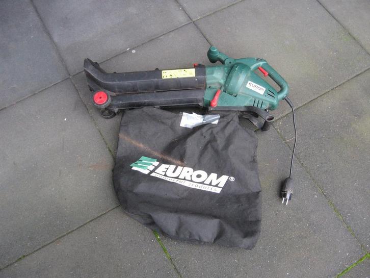 2 st.blad blazer / zuiger EUROM + INTRATUIN  samen €40.00, Tuin en Terras, Bladblazers, Gebruikt, Elektrisch, Met zuigfunctie