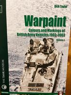Warpaint: colours markings of british army vehicles1903-2003, Boeken, Oorlog en Militair, Nieuw, Ophalen of Verzenden
