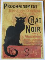affiche op ansichtkaart - Chat noir van Steinlen - nieuw, Verzenden, 1980 tot heden, Ongelopen, Overige thema's