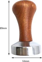 Tamper In extra zware uitvoering van 310 gram, Ophalen of Verzenden, Nieuw