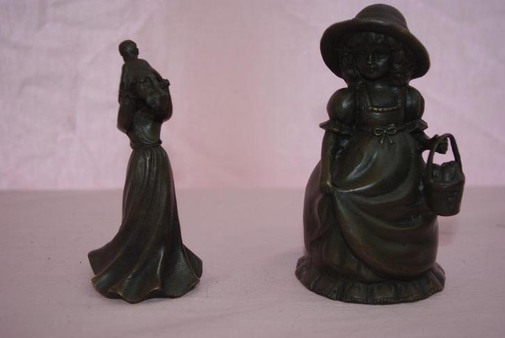 Tafel bellen ( Brons, Antiek en Kunst, Kunst | Beelden en Houtsnijwerken, Ophalen of Verzenden