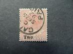 A08665: Ceylon QV 2 c, Ophalen of Verzenden