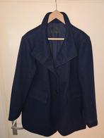 Donkerblauwe winterjas dames 'grote maat', Blauw, Maat 46/48 (XL) of groter, Ophalen of Verzenden, Zo goed als nieuw