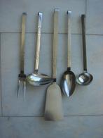 Hendi Massief Keukengarnituur 5 delig, Ophalen of Verzenden, Gebruikt