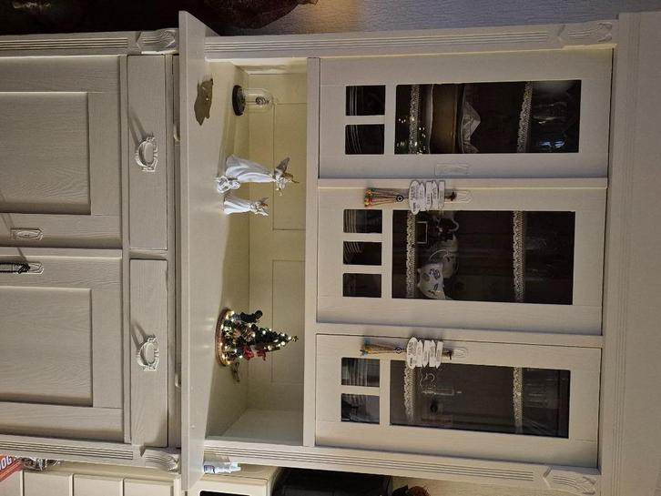Antieke buffetkast, Huis en Inrichting, Kasten | Buffetkasten, Gebruikt, 200 cm of meer, 100 tot 150 cm, 25 tot 50 cm, Met lade(s)