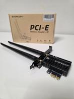 SYONCON WiFi 6E AXE5400 PCIe WiFi-kaart, Computers en Software, Netwerkkaarten, Ophalen, Zo goed als nieuw