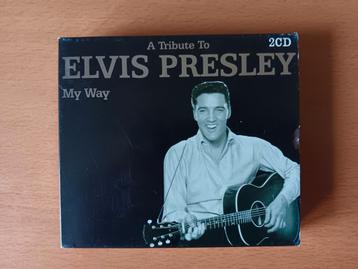 prachtige originele cd "A Tribute To Elvis Presley" - My Way beschikbaar voor biedingen