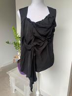 ZGAN zwart zijde Bohemia top mt M, Maat 38/40 (M), Zwart, Bohemia, Ophalen of Verzenden