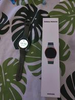 Samsung galaxy watch 4 44mm met ingebrand scherm, Gebruikt, Verzenden, Zwart, Waterdicht