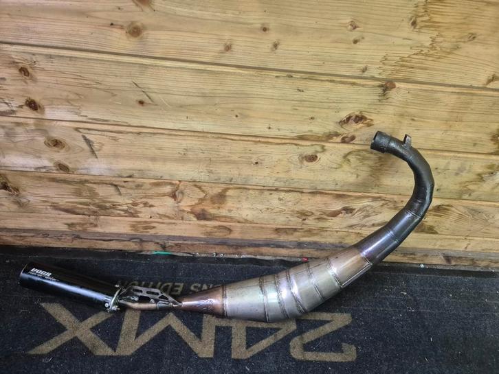 Voca Onderlangse Uitlaat Derbi, Fietsen en Brommers, Brommeronderdelen | Algemeen, Gebruikt, Uitlaat, Ophalen of Verzenden