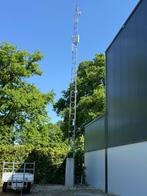 Vakwerkmast / zendmast 4 delig 16m hoog, Ophalen, Gebruikt, Mast