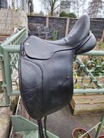 Dressuurzadel zwart Rossner Montreal 18inch Medium boom, Dieren en Toebehoren, Paarden en Pony's | Zadels, Ophalen, Gebruikt, Dressuur