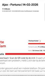 Parkeren P3 Mikado tijdens Ajax – Fortuna Sittard of Cho, Overige typen, Drie personen of meer, Februari