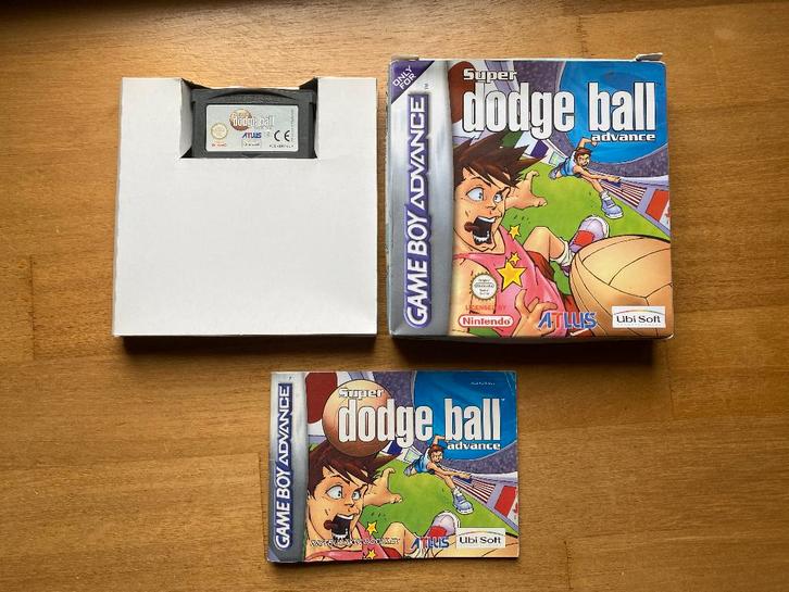 Super Dodgeball advance gameboy, Spelcomputers en Games, Games | Nintendo Game Boy, Zo goed als nieuw, Avontuur en Actie, 1 speler