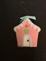 Velvet snoep hanger huisje roze, Diversen, Kerst, Ophalen of Verzenden, Zo goed als nieuw
