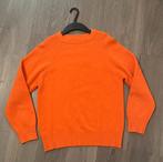 Benetton oranje wollen heren trui pullover crew neck maat S, Nieuw, Maat 46 (S) of kleiner, Oranje, Benetton