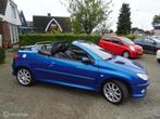 Peugeot 206 CC 2.0-16V Griffe, Auto's, 136 pk, Gebruikt, Zwart, 4 cilinders