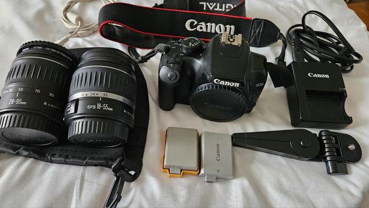 Super nette canon eos 1000d compleet. Met 2 lenzen, Audio, Tv en Foto, Fotocamera's Digitaal, Gebruikt, Canon, Ophalen of Verzenden