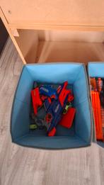 Nerf Pistolen Set met Kast & Bril, Ophalen, Gebruikt, Jongen of Meisje