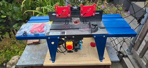 Gude freestafel met bovenfrees en lift, Doe-het-zelf en Verbouw, Gereedschap | Freesmachines, Zo goed als nieuw, Bovenfrees, Ophalen