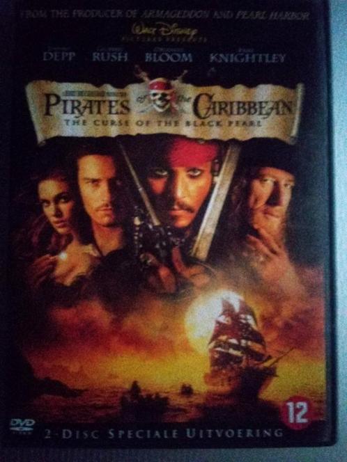 pirates of the Caribbean: the curse of the Black Pearl, Cd's en Dvd's, Dvd's | Avontuur, Gebruikt, Vanaf 12 jaar, Ophalen of Verzenden