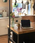 VADHOLMA Keukeneiland ikea, Ophalen, 100 tot 150 cm, 75 cm of meer, Zwart