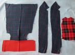 5 restlapjes vintage stof voor maar 1 euro #5, Nieuw, Ophalen of Verzenden, Katoen, Minder dan 30 cm