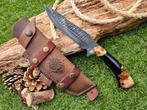Epoxy Hybrid Kestanje Hout Custom Special Camping mes, Ophalen of Verzenden, Mes of Dolk