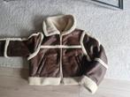 Jack met teddy voering, H&M, Bruin, Maat 46/48 (XL) of groter, Nieuw