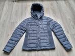 Superdry Fuji winterjas (maat M, blauw), Gedragen, Blauw, Superdry, Maat 38/40 (M)