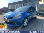 Renault Clio 1.4-16V Extreme, Goed onderhouden, Glazen dak, Voorwielaandrijving, Gebruikt, 4 cilinders, Blauw