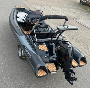 Grand G580 – Mercury F115 – Pega V-liner, jong gebruikt. beschikbaar voor biedingen