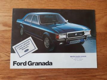 Ford Granada folder 1975 Nederland beschikbaar voor biedingen