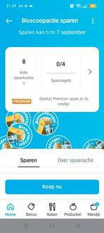 2e bioscoopkaartje gratis, Ophalen, Winkel, Super of Benzinepomp, Volle spaarkaart
