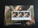 Blok Frans Hals Museum 3 x 1 Postfris, Postzegels en Munten, Postzegels | Nederland, Na 1940, Verzenden, Postfris