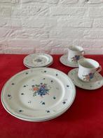 Vintage Provincial Bouquet servies 1987, Huis en Inrichting, Keuken | Servies, Nieuw, Bord(en), Overige stijlen, Ophalen of Verzenden