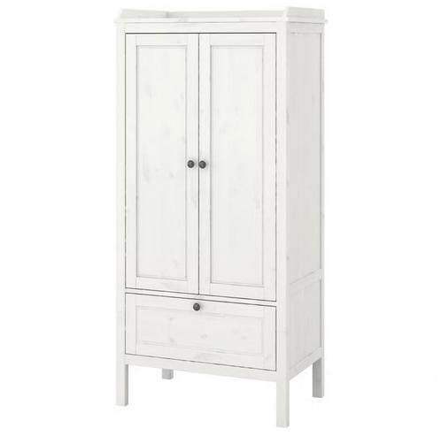 Sundvik kinderkledingkast, geverfd in Vijg, Kinderen en Baby's, Kinderkamer | Commodes en Kasten, Zo goed als nieuw, 105 cm of meer
