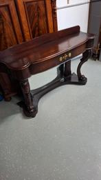 Antieke trumeau wandtafel zie omschrijving, Ophalen