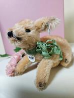 Steiff ree hertje liggend 18cm mohair beer kerst kersmis, Ophalen of Verzenden, Nieuw, Overige typen, Steiff