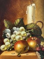Johannes Eerdmans, romantisch stilleven met fruit, Antiek en Kunst, Ophalen