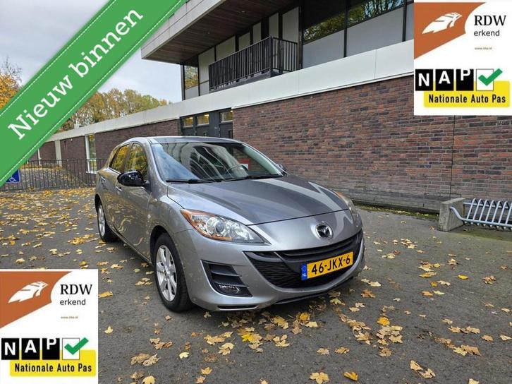 Mazda 3 1.6 Business Plus 2009 86dkm UNIEK Airco/Trekh/APK26, Auto's, Mazda, Bedrijf, Te koop, ABS, Airbags, Airconditioning, Alarm