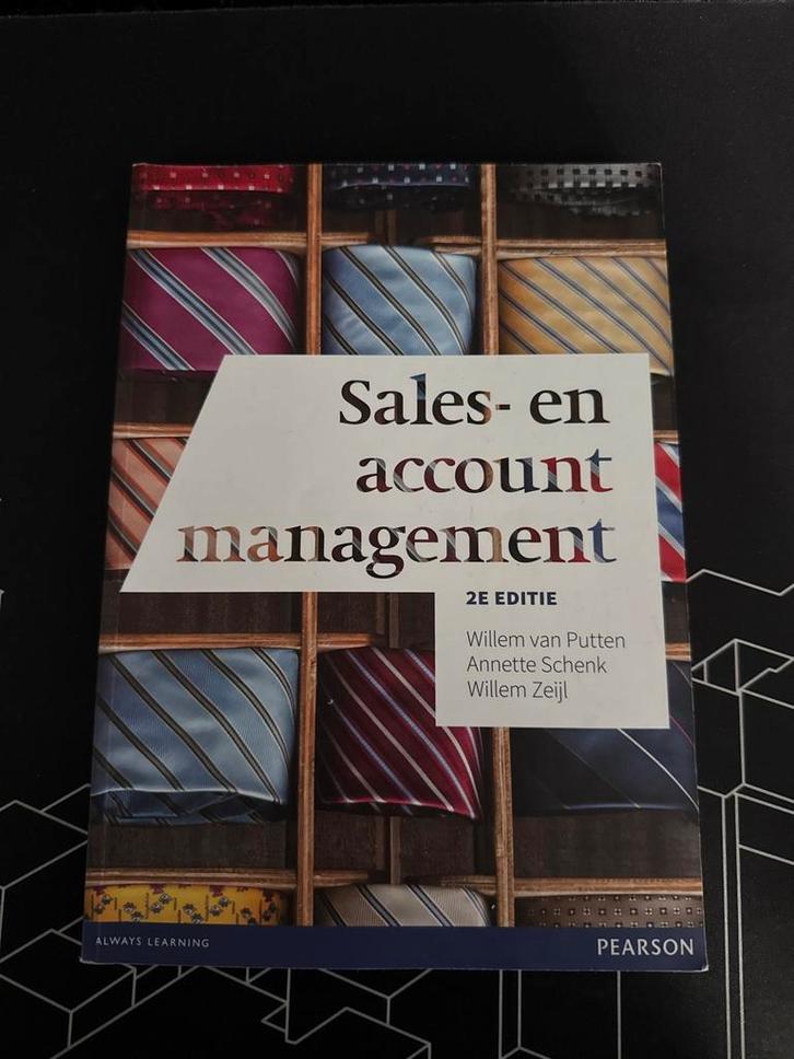 Annette Schenk - Sales- en accountmanagement, Boeken, Schoolboeken, Zo goed als nieuw, Nederlands, Overige niveaus, Ophalen of Verzenden