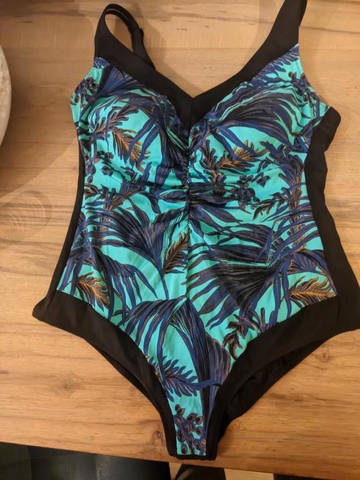 Anita Badpak Tisa - Maat 46, Kleding | Dames, Badmode en Zwemkleding, Zo goed als nieuw, Badpak, Zwart, Ophalen of Verzenden