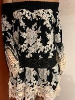 ANTICA SARTORIA jurk met kant 1 maat origineel zgan, G, Zwart, G, Ophalen of Verzenden