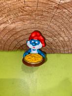 Smurfen grote smurf met pizza, Verzamelen, Smurfen, Ophalen of Verzenden, Zo goed als nieuw, Verschillende Smurfen