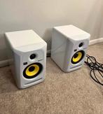 KRK Rokit 5 G3 Wit - 2 stuks! ZGAN, Overige merken, Ophalen of Verzenden, Zo goed als nieuw, 120 watt of meer