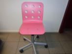 Bureau stoel kinderen roze, Ophalen, Gebruikt, Roze